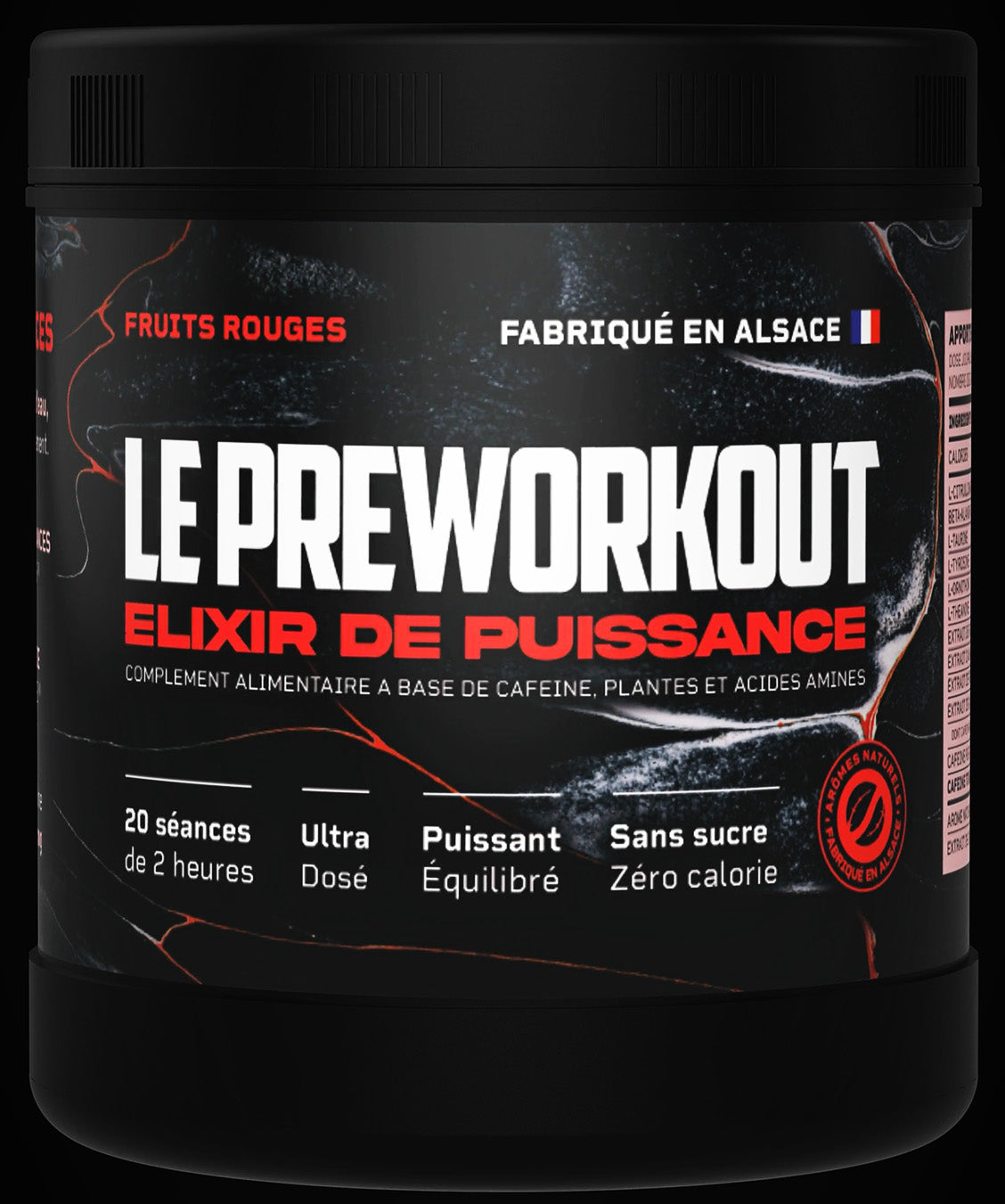 LE PREWORKOUT : Elixir de Puissance