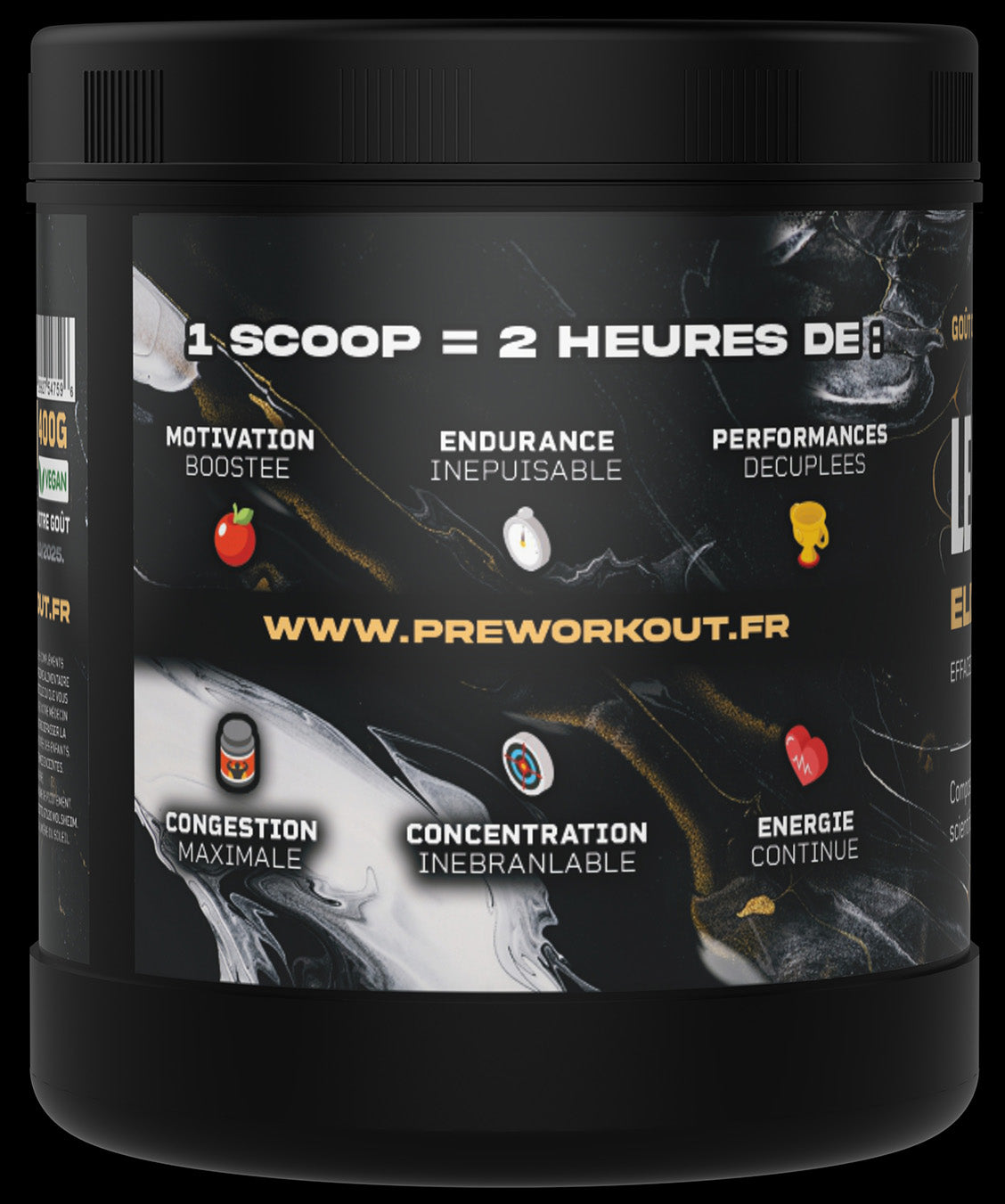 LE PREWORKOUT : Elixir de Puissance